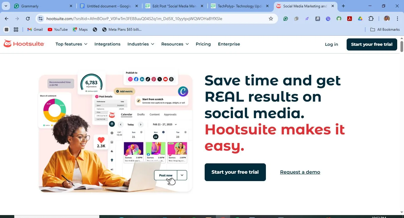 Hootsuite tool