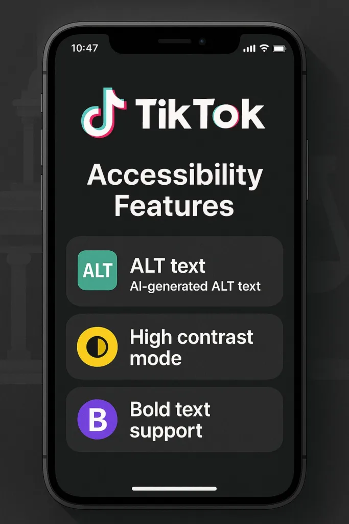 TikTok Accessibility Features
