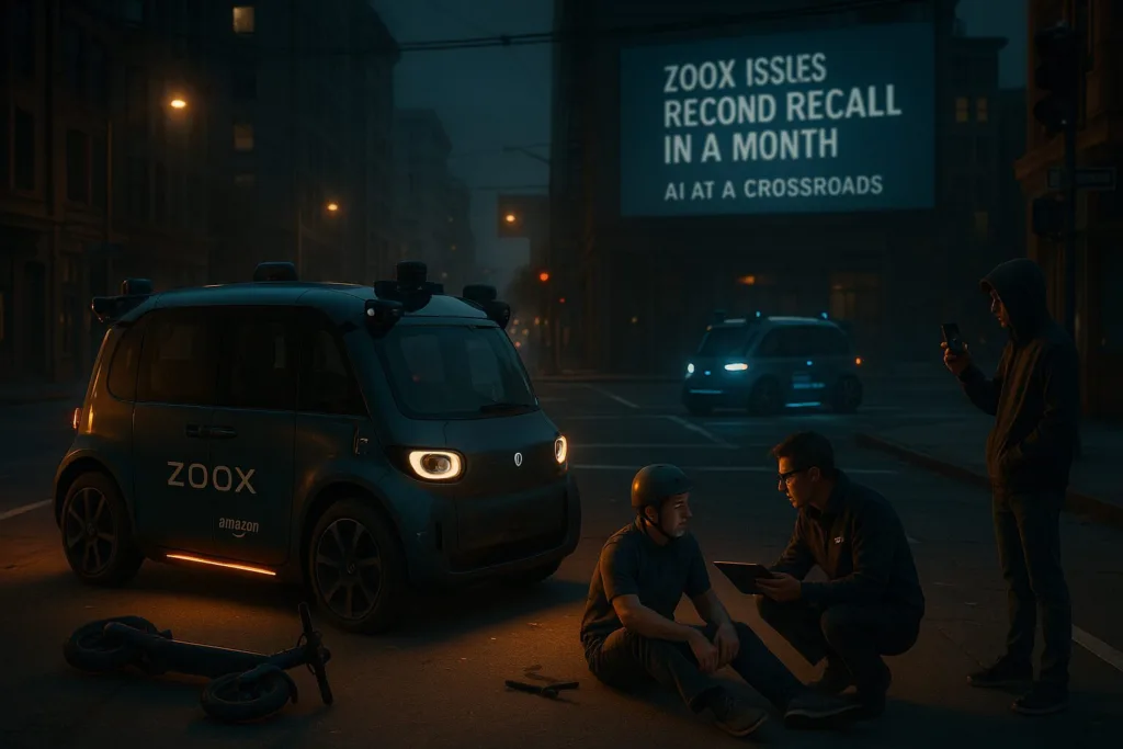 Zoox Robotaxi Recall