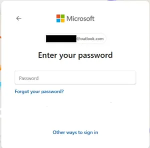 Other ways to sign in