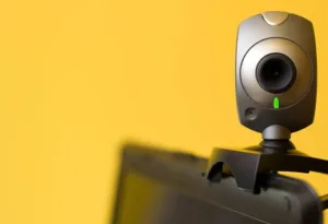 Webcam with light