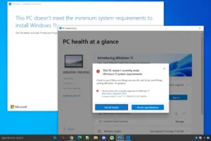 Windows 11 Unsupported