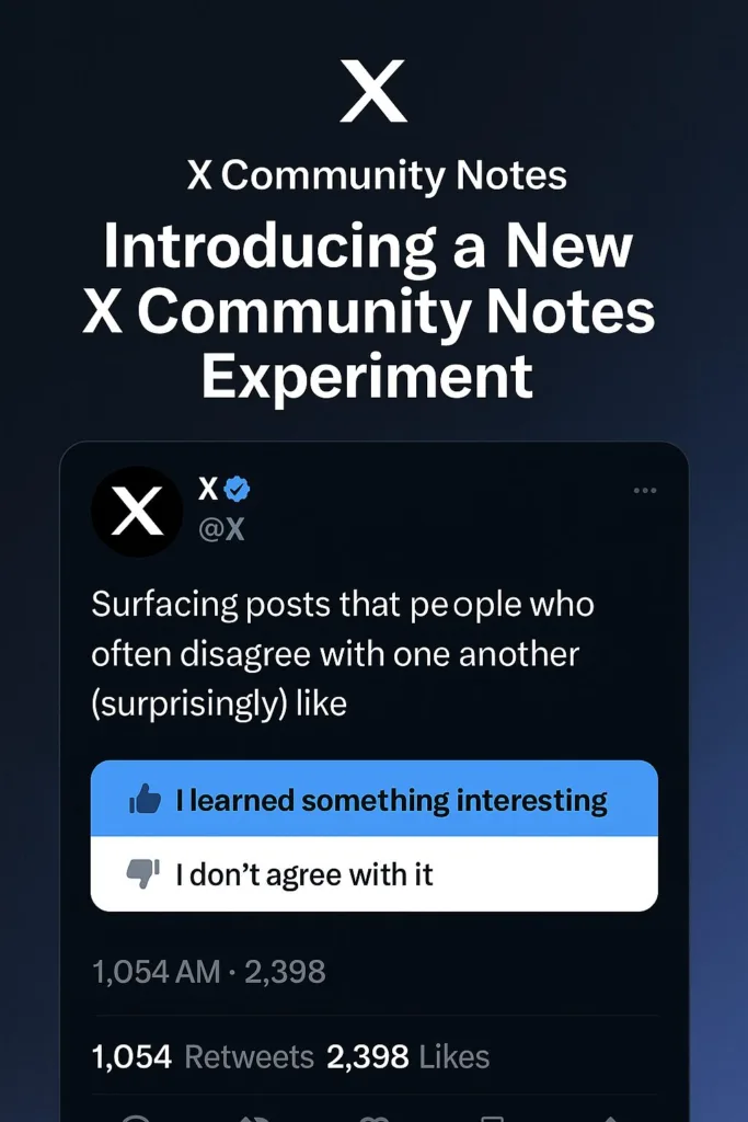 X Community Notes
