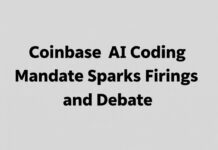 Coinbase AI Coding Mandate Sparks Firings and Debate Coinbase AI Coding Mandate Sparks Firings and Debate