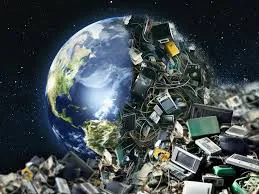 Globe dented with e-wasteImage source: Shutterstock