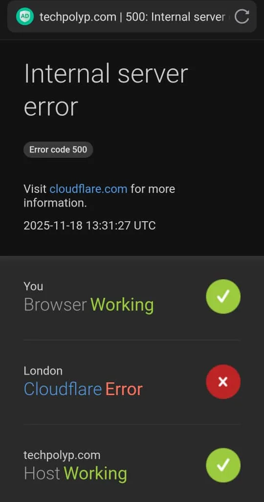 Cloudflare Outage Disrupts Major Platforms