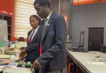 Premiere Academy Students Win FCT Renewable Energy Contest Premiere Academy School Students showcasing their Renewable Energy Innovation Image source: Businessday