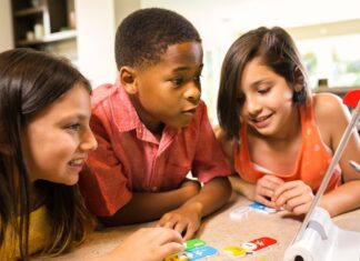 UNICEF Launches $100,000 Challenge for Startups Children Interacting Image source: Freepik