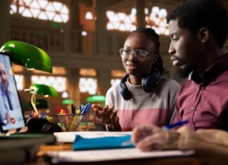 How EdTech Startups Are Bridging Africa’s Learning Gap Students using an EdTech platform Image source: Mohac Africa