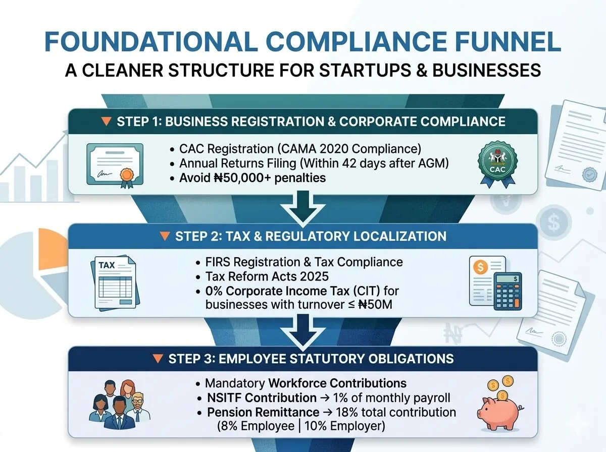 Nigerian Non-Fintech Startups: The Ultimate 5-Step Compliance Playbook for Surviving Regulatory Chaos 2 Nigerian Non-Fintech Startups The Unbreakable Playbook for Conquering Compliance