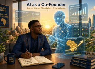Why African Founders Need AI as a ‘Co-founder’, Not Just a Tool AI as a Co-founder Image credit: Grok