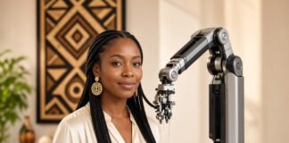 Nigerian Engineer Yinka Ogunbiyi Unveils HaloBraid: The Robot Making Hair Braiding Faster and Easier HaloBraid: Hair braiding robot Image credit: Grok