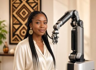 Nigerian Engineer Yinka Ogunbiyi Unveils HaloBraid: The Robot Making Hair Braiding Faster and Easier HaloBraid: Hair braiding robot Image credit: Grok
