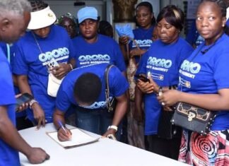 Ororo Waste Management Gets $1 Million Boost to Expand Used Cooking Oil Collection Across Nigeria Ororo Waste Management's staff and crew Image source: Instagram: https://www.instagram.com/p/DaueqgFDYIX/